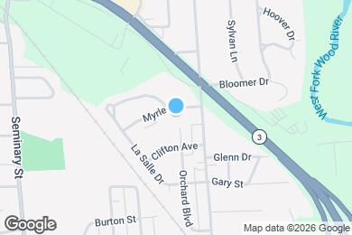 Map image of the property - 3305 Myrle St