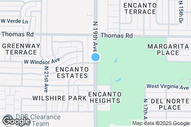 Map image of the property - 1620 W Cambridge Ave