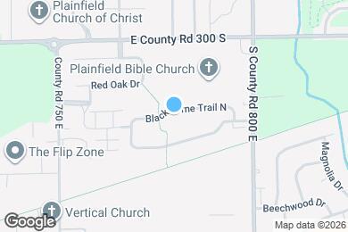 Map image of the property - 1341 Blackthorne Trail N