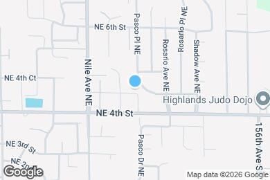 Map image of the property - 5904 NE 4th Pl