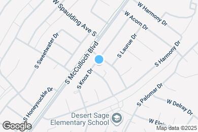 Map image of the property - 816-818 S Knox Dr