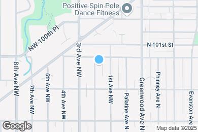 Map image of the property - 9740 2nd Ave NW