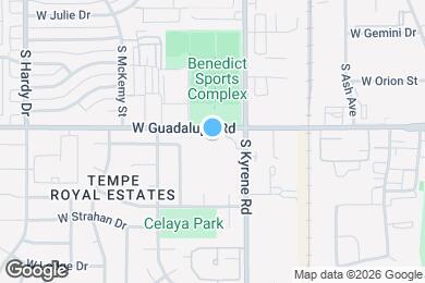 Map image of the property - Cabana Kyrene