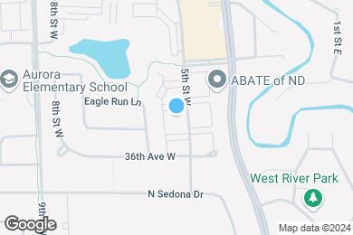 Map image of the property - Eagle Lake Apartments