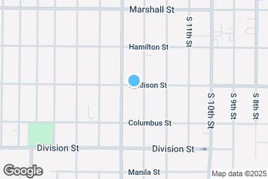 Map image of the property - 1311 Madison St