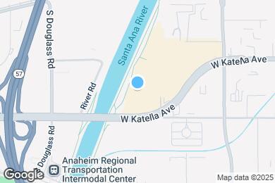 Map image of the property - Furnished Studio-Orange County - Katella Ave.