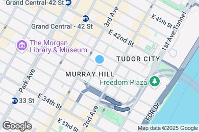 Map image of the property - 222 E 39th St