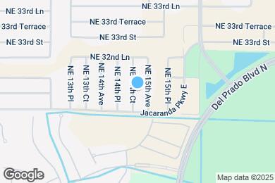 Map image of the property - 3143 NE 14th Ct