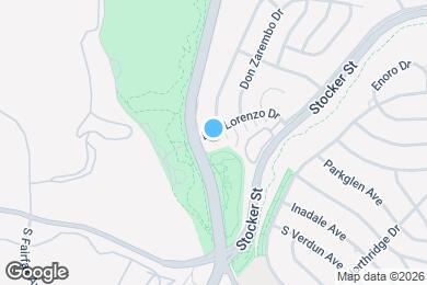 Map image of the property - 4810 S La Brea Ave