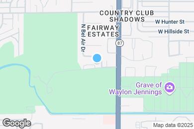 Map image of the property - 524 W Fairway Dr