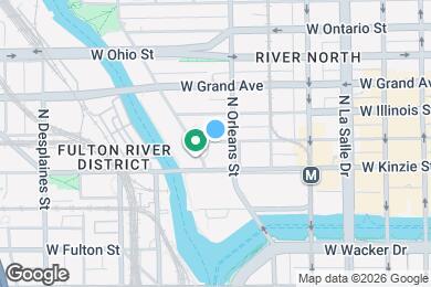 Map image of the property - 365 W Hubbard St