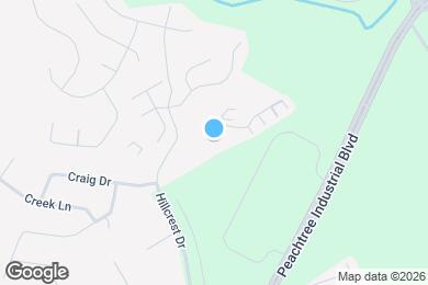 Map image of the property - Overlook at Sugar Hill Townhomes