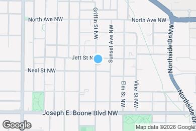 Map image of the property - 445 Griffin St NW