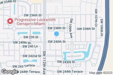 Map image of the property - 23945 SW 110th Ct