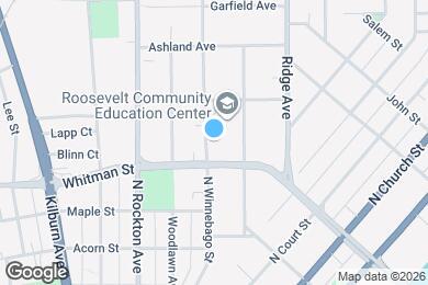 Map image of the property - 917 N Winnebago St