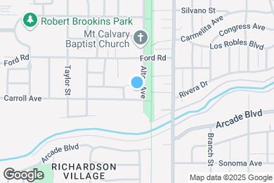 Map image of the property - 3309 Altos Ave