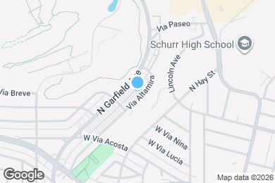 Map image of the property - 731 1/2 Via Altamira