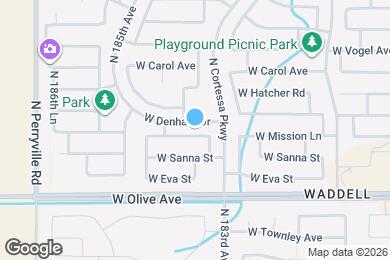 Map image of the property - 18356 W Mission Ln