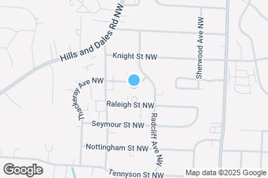 Map image of the property - 2960 Thackeray Ave NW