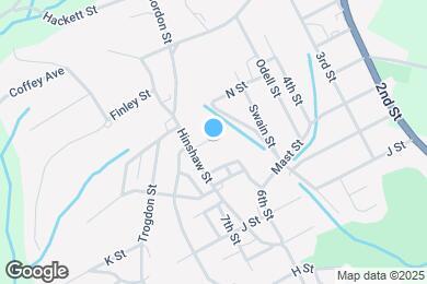 Map image of the property - 606 M St