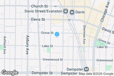 Map image of the property - 1509 Oak Ave