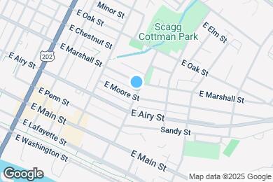 Map image of the property - 613 Walnut St