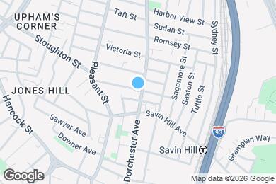Map image of the property - 1079 Dorchester Ave