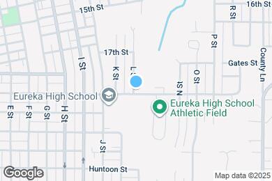Map image of the property - 1105 Del Norte St
