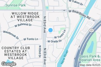 Map image of the property - 8211 W Behrend Dr