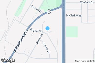 Map image of the property - 705 Kelsey Ct