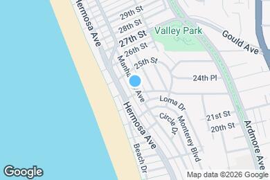 Map image of the property - 2409 Manhattan Ave