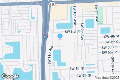 Map image of the property - 401 SW 10th Terrace