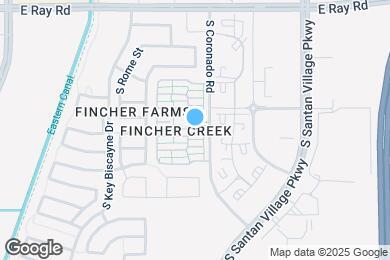 Map image of the property - 1970 E Harrison St
