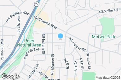 Map image of the property - 810 NE Michigan St