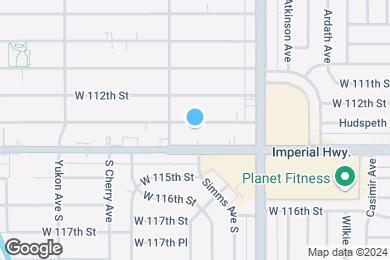 Map image of the property - 3228 W 113th St