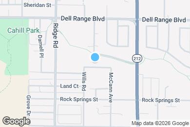 Map image of the property - 3610 Woodhaven Dr