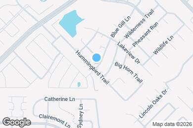 Map image of the property - 1404 Blue Gill Ln