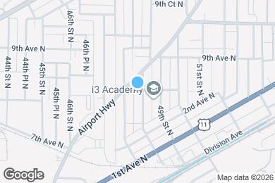 Map image of the property - 236 48th St N