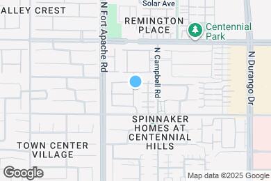 Map image of the property - 7056 N Caribou Ridge St