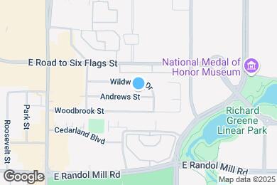 Map image of the property - 1203 Andrews St