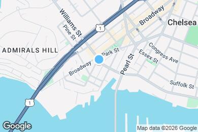 Map image of the property - 1 Pembroke St