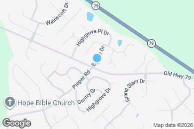 Map image of the property - 302 Estate Dr