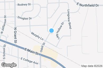Map image of the property - 221 Pennwood Ln