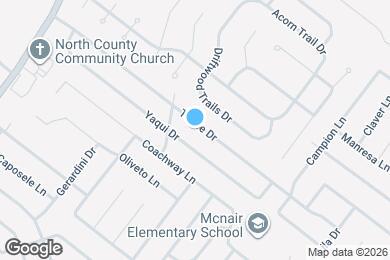 Map image of the property - 1570 Tahoe Dr