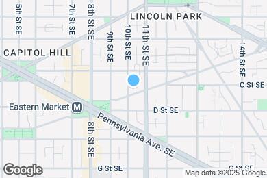 Map image of the property - 1006 S Carolina Ave SE