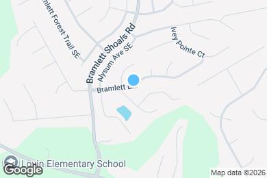 Map image of the property - 1155 Bramlett Blvd
