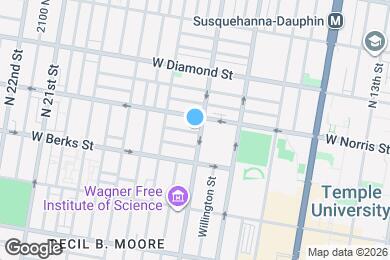 Map image of the property - 1930 N 17th St