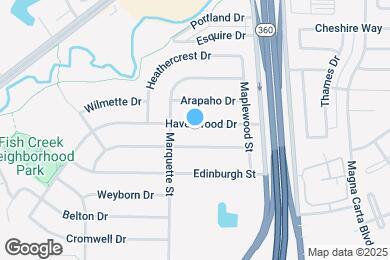 Map image of the property - 2408 Havenwood Dr
