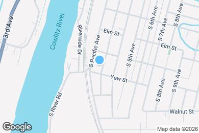 Map image of the property - 1311 S 3rd Ave