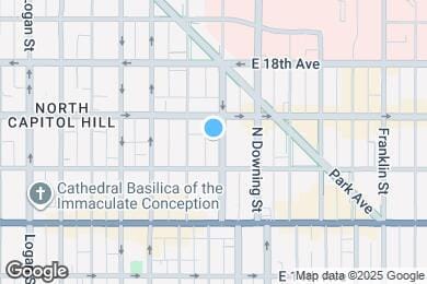 Map image of the property - 1639 N Ogden St